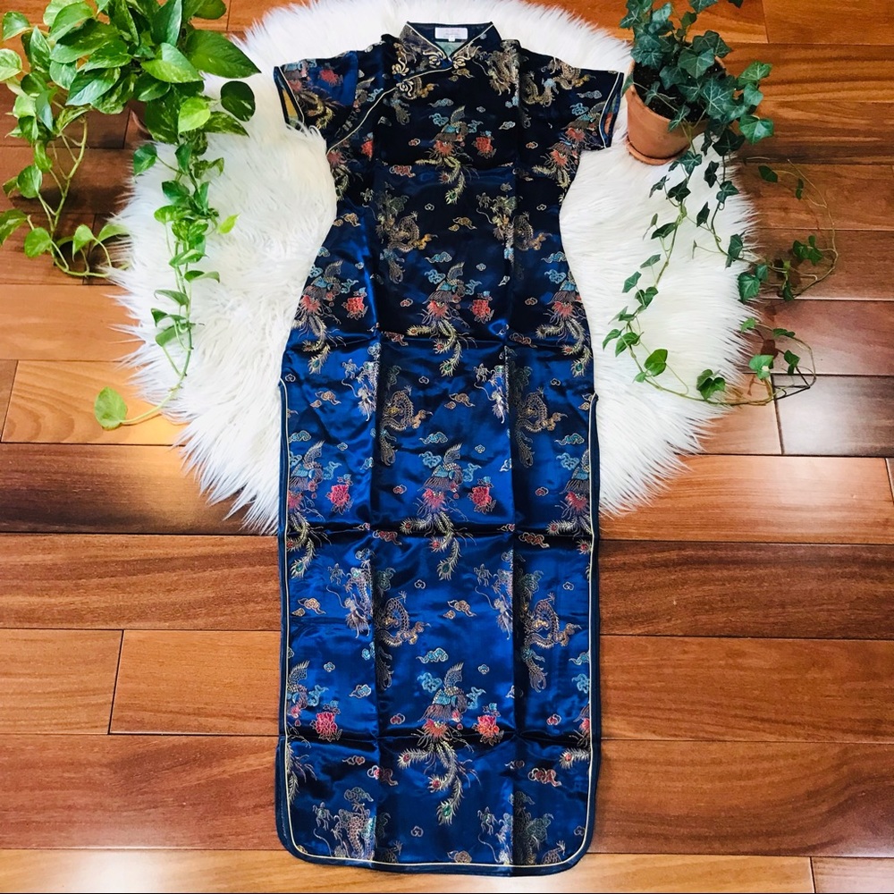 🌿Chinese Traditional Long Cheongsam Dress